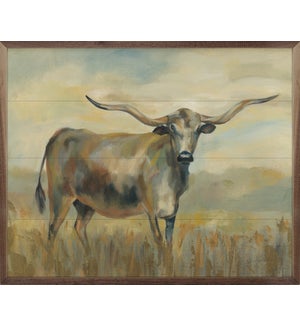 Longhorn Cow By Silvia Vassileva